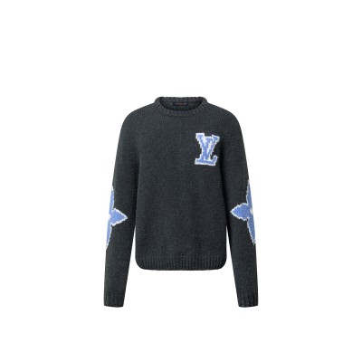 LOUIS VUITTON CHUNKY WOOL BLEND PULLOVER - READY-TO-WEAR 1AGJH7